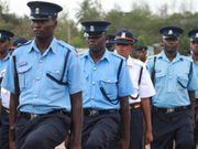 Kenya Police in phased out uniforms