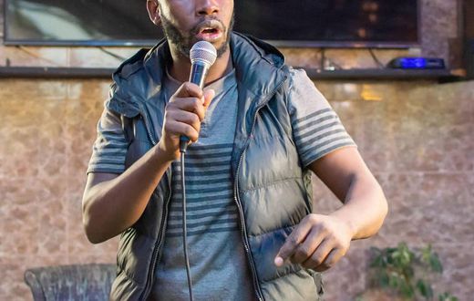 Comedian Doug Mutai