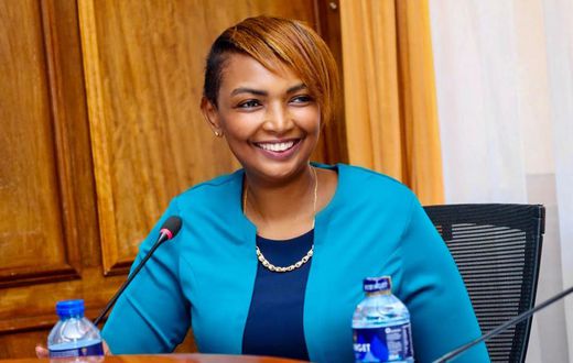 United Democratic Alliance nominated senator Karen Nyamu