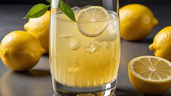 An AI-generated image of lemon juice