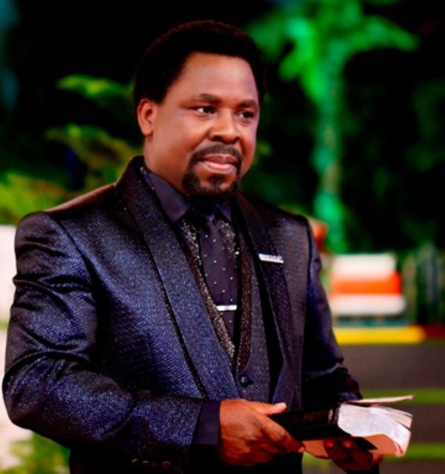 Popular televangelist, TB Joshua