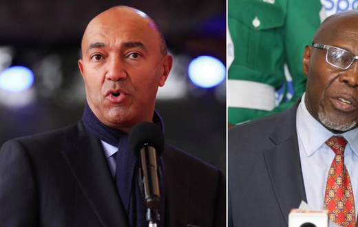 Politician Peter Kenneth and lawyer Ambrose Rachier