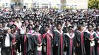 Past graduation at a university in Kenya (Twitter)
