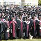 Past graduation at a university in Kenya (Twitter)