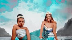 Kenyan DJ Pierra Makena with her daughter Ricca Pokot