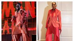 Burna Boy channels Tracee Ellis Ross [Instagram]