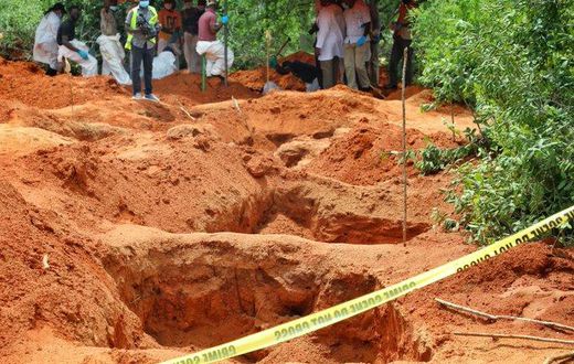 Shakahola mass graves sites