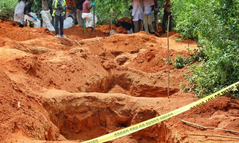 Shakahola mass graves sites
