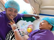 Thee Pluto and Felicity Shiru welcome first child