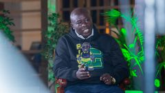 Deputy President Rigathi Gachagua during an interview with Mike Njenga on June 12, 2023