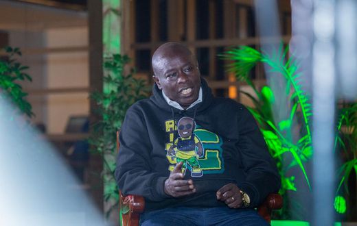 Deputy President Rigathi Gachagua during an interview with Mike Njenga on June 12, 2023