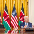 President William Ruto and U.S. President Joe Biden at the White House during Ruto's U.S. state visit
