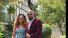 Alex Mwakideu & wife