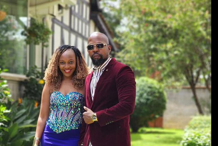Alex Mwakideu & wife