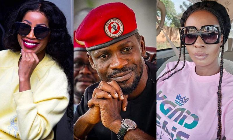 Sheebah Karungi, Bobi Wine and Cindy Sanyu
