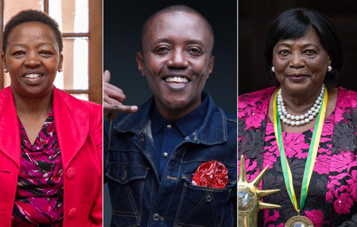 Mama Rachel Ruto, Maina Kageni and Mama Ngina Kenyatta