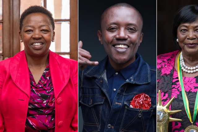 Mama Rachel Ruto, Maina Kageni and Mama Ngina Kenyatta