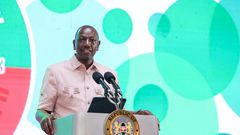 President William Ruto speaking at  the 2023 Taxpayers’ Day in Mombasa County on Friday, November 3, 2023