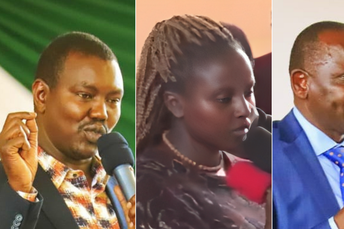 Uasin Gishu Senator Jackson Mandago and Governor Jonathan Bii