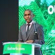 Peter Ndegwa CEO Safaricom, speaking at a media showcase for the launch of the company's 5G service in Kenya, March 26, 2021.