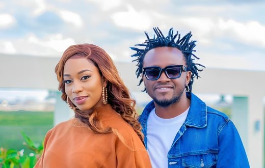 Bahati and Diana Marua