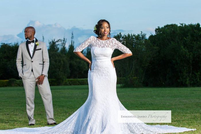 Janet Mbugua and Eddie Ndichu.