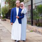 Presenter Ali and wife content creator Medina Makena