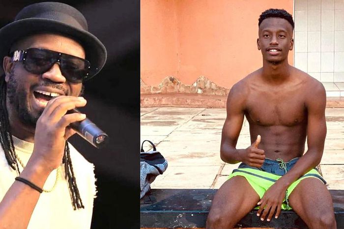 Bebe Cool and son, Alpha Thierry