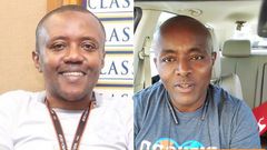 Maina Kageni and Greg (Kentex cargo)