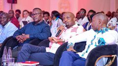 CS Eliud Owalo alongside CS Moses Kuria