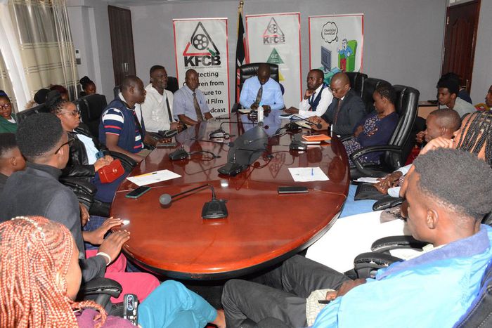 KFCB officers when they hosted Mombasa Aviation at the KFCB’s Offices in Nairobi on Thursday May 23, 2024