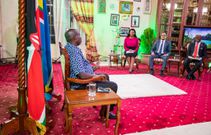 DP Gachagua during a joint media interview