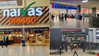 A collage of Naivas Supermarket, Quickmart Kenya and Carrefour Kenya
