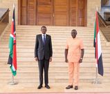 President William Ruto held talks with the RSF Leader General Mohamed Hamdan Dagalo, State House, Nairobi on January 3, 2024