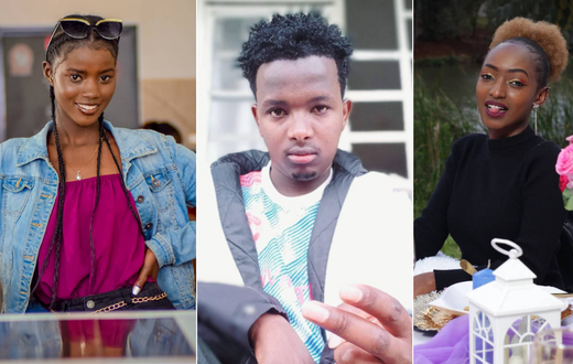 Iheart Njeri, Jeff Mwathi and Faith Wairimu