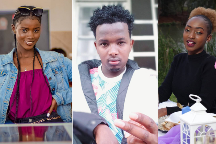 Iheart Njeri, Jeff Mwathi and Faith Wairimu