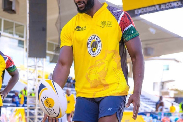 Retired Kenya 7s player turned chef Dennis Ombachi