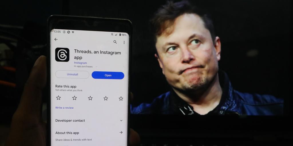 Meta's Threads poses the most formidable rival to Twitter yet.NurPhoto / Getty Images