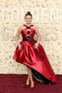 Selena Gomez attends the 81st Annual Golden Globe Awards at The Beverly Hilton on January 07, 2024 in Beverly Hills, California. (Photo by Monica Schipper/GA/The Hollywood Reporter via Getty Images)