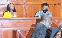 Jowie Irungu and Jacque Maribe in court on February 9, 2024