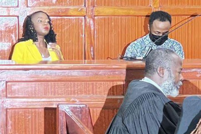 Jowie Irungu and Jacque Maribe in court on February 9, 2024