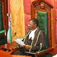 National Assembly Speaker Moses Wetangula speaking in Parliament on June 6, 2023