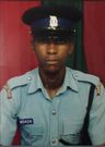NTV Anchor Fredrick Mutuiriri during his time in the National Police Service