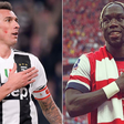Mario Mandzukic (left) and Bacary Sagna