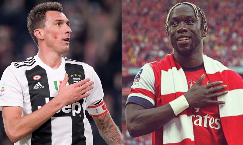 Mario Mandzukic (left) and Bacary Sagna