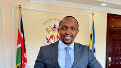 Former Citizen TV reporter & news anchor Hassan Mugambi