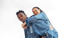 Rayvanny and his fiancée Fayvanny