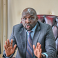 Roads & Transport Cabinet Secretary Kipchumba Murkomen in his office