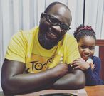 Gidi Gidi and daughter Marie- Rose