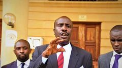 Lawyer Danstan Omari